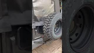 thar crde loading with Maxxis Bighorn 764 and 15x8j steel wheels