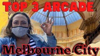 TOP 3 Melbourne Shopping Arcade I Melbourne Vlog I Lovely Sandra