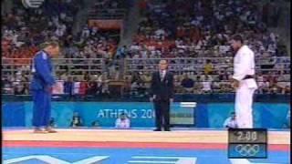 zurab zviadauri vs Frederic Demontfaucon olympic games athen 2004