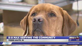 K9 Max joins Terre Haute Fire Dept. to aid in fire investigations