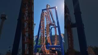 Kirnu - Intamin zac Spin Linnanmaki #rollercoaster #themepark #amusementpark #coaster #shorts #ride