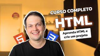 Curso de HTML para iniciantes 2023 - Aprenda HTML 5 e crie um projeto