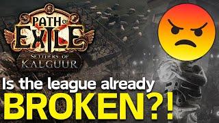 The CRAZY State of PoE 3.25 Settlers of Kalguur League on DAY 3!