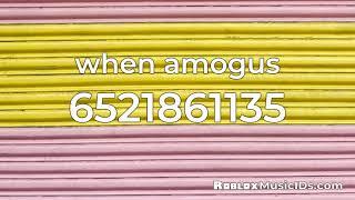 10+ Popular Amogus Roblox Music Codes/IDs (Working 2021)