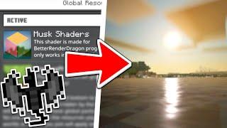 WORKING Render Dragon SHADERS For Minecraft Bedrock 1.20!