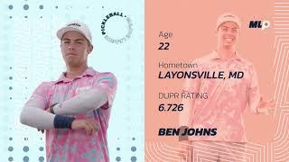 Ben Johns Drafted As First Male Player in MLP Draft