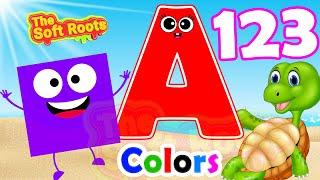 Learn ABC Phonics Shapes Numbers Colors | Preschool Learning Videos For 3 Year Olds | #kidsvideos