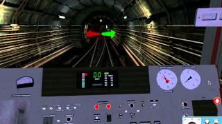 Trainz Московское метро Кольцевая линия. Часть 2.