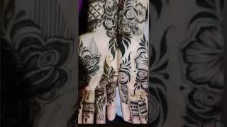 #zoya mehndi artist ️# short # floral #heena design ️# heena lover️