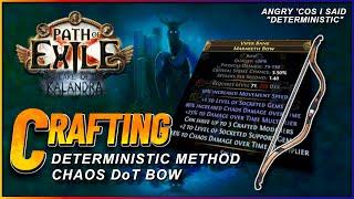 PoE 3.19 - Crafting a Chaos DoT Bow