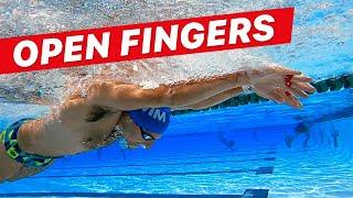 How to Improve Your Catch with Open Finger Swim Training