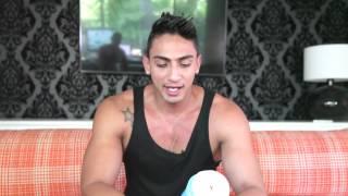 Hot Guys Try FleshJack for the First Time with Davey Wavey