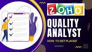 ZOHO-Quality Analyst | Rounds And Interviews | in Tamil.