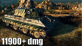 11900+ dmg на среднем танке E 50 Ausf. M  World of Tanks лучший бой