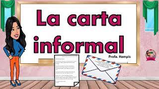 La carta informal