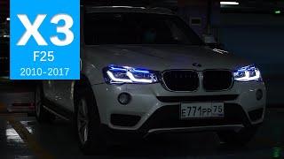 2010-2017 BMW X3 F25 X4 F26 Headlight Replacement Facelift