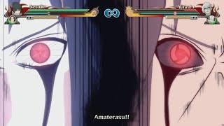 Sasuke Uchiha and Itachi Uchiha (Amaterasu: Dual Layer)