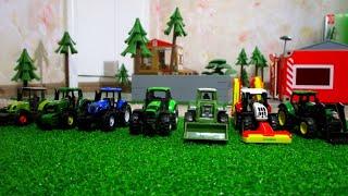 Siku Tractors Collection and Parade