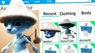 MAKING SMURF CAT a ROBLOX ACCOUNT