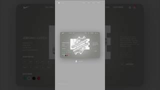 Animation in Figma | Nike Shoes Animation Web Design