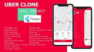 Uber clone - Full project (version 2)