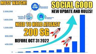 SG UPDATE! NEED TO HOLD NOW 200 SG TOKEN SA CONNECTED WALLET! 1SG=$106 IS COMING!!!!!!!!