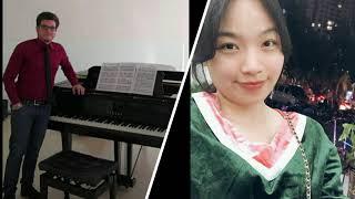 Chinese traditional song " FENG XIAO SÈ " Salvatore Gaglio piano Jiuliana Huihui singer