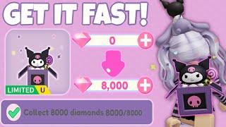 Get 8,000 Pink Diamonds FAST! | Roblox My Hello Kitty Cafe Limited UGC | Riivv3r