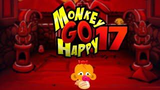 Игра "Счастливая Обезьянка 17" (Monkey GO Happy 17) - прохождение