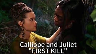 A lesbian love story with a vampire,her monster | Calliope and Juliet, First Kill.