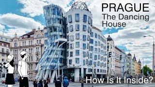 4K Prague  : The Dancing House - How Is It Inside?