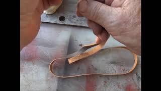 Haberdashery belt machine-repair