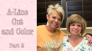 A-line Bob Haircut and Color Part 2- Boys and Girls Hairstyles