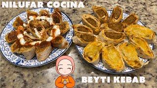 ТУРЕЦКИЙ БЕЙТИ КЕБАБ-MAZALI BEYTI KABOB-YUMMY TURKISH BEYTI KEBAB