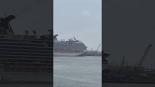 3 Ships spotted here in port of GALVESTON, Texas USA! #cruiseship #travel #cruisetour #yt #ytshorts