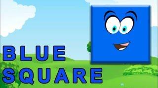 Learn Shapes and the color Blue with Surprise Time