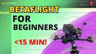 Set up Betaflight for a FPV Drones - Beginner Friendly Guide (2022)