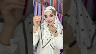 Bantik qilib romol o'rashni bilasizmi?  #hijab #hijabfashion #hijabi