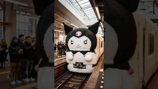 My Melody's Friend Kuromi Theme Train!