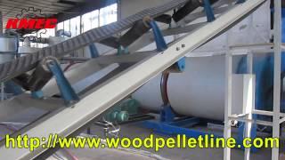 Wood Pellet Line, Sawdust Pellet Complete Plant