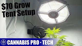 Building the CHEAPEST Grow Tent Setup Possible