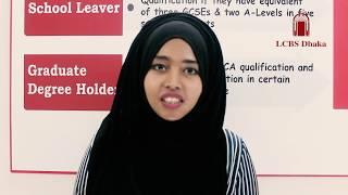 ACCA Journey of Sheikh Tanjima Mredula | Student of LCBS Dhaka