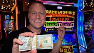 A Massive Jackpot On Grand Legends Shocks The High Limit Room!