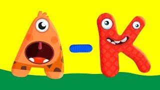 TURKISH Alphabet for kids | A to K ABC