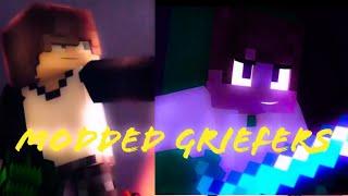 "Modded Griefers" - A Minecraft Animated Music Video/ethananimatez, Latez Animations