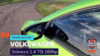 Owner review: Green Volkswagen Scirocco 1.4TSI 160hp modified. Only a few in the Netherlands 