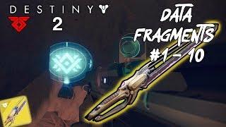 Destiny 2 Warmind Data Memory Fragments Locations #1 - #10 (Olympus Descent, Glacial Drift)