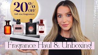 SEPHORA 20% OFF FRAGRANCE HAUL AND UNBOXING!