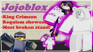 JojoBlox King Crimson Requiem Showcase! | Jojo Blox KCR | Roblox