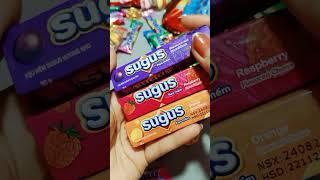 Sugus soft candy delicious fruit flavor #shorts #candyshorts #chocholatecandy